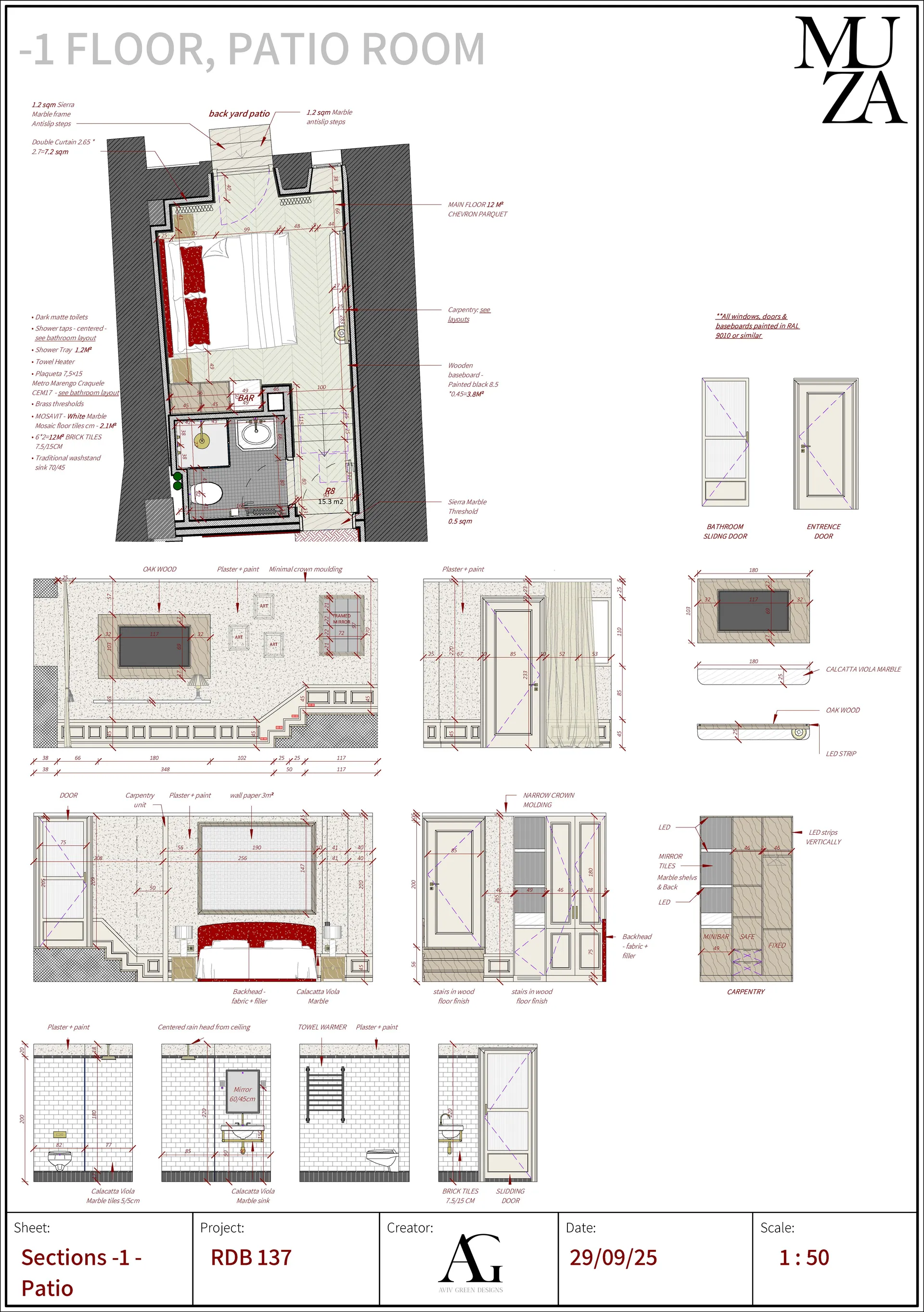 Muza Boutique hotel, Porto, Portugal — ARCHITECTURAL PLANNING (36)